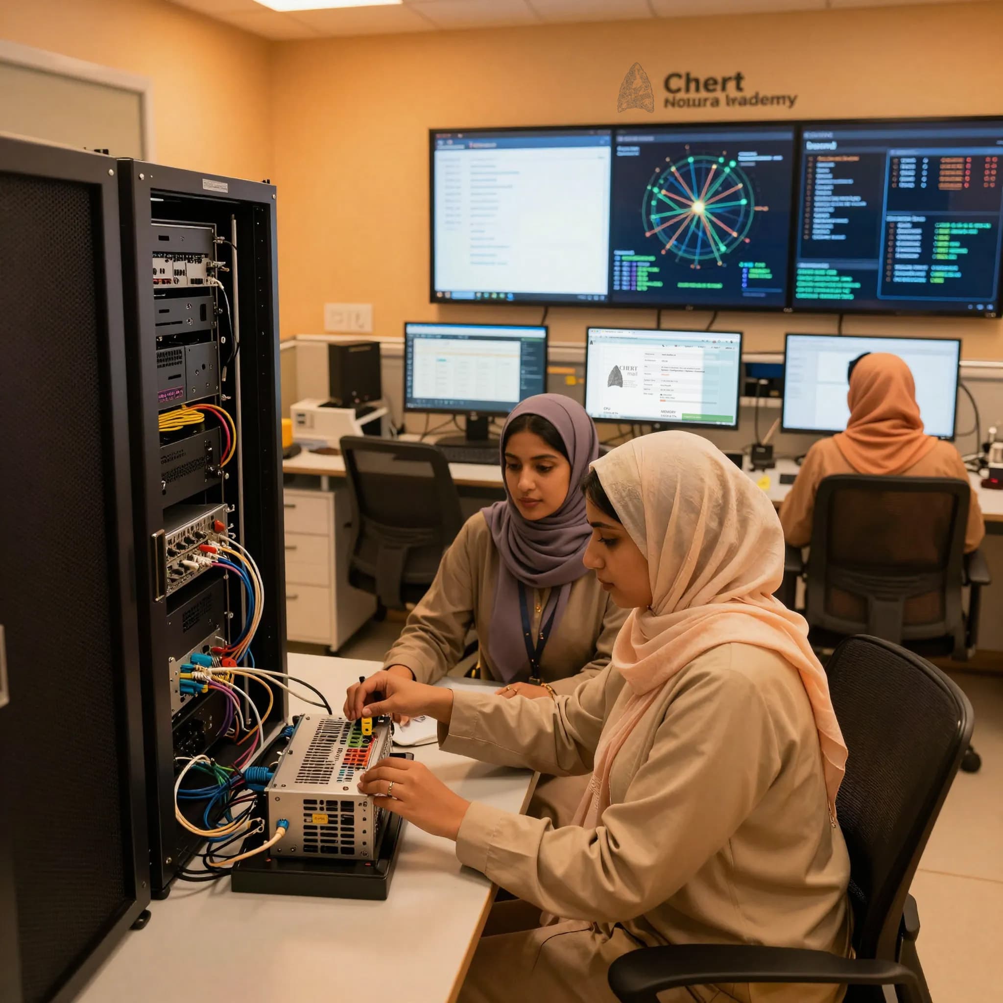 CHERT Mail data center — Saudi hosted infrastructure